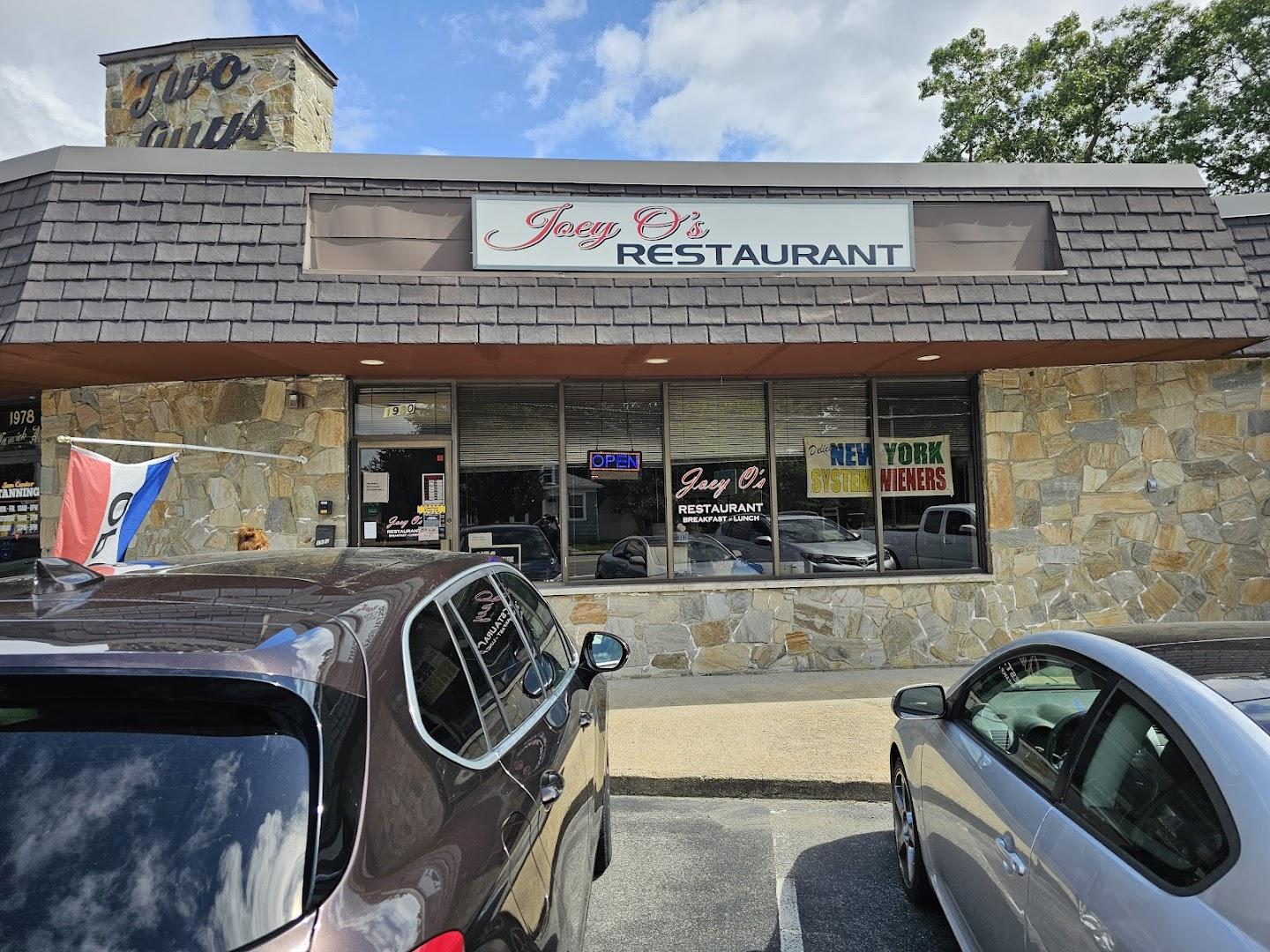 Joey O's Restaurant Menu